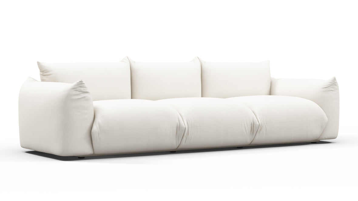 Marenco Outdoor - Marenco Outdoor Three Seater Sofa, Soft White Performance Weave