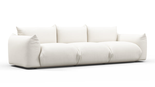 Marenco Outdoor - Marenco Outdoor Three Seater Sofa, Soft White Performance Weave