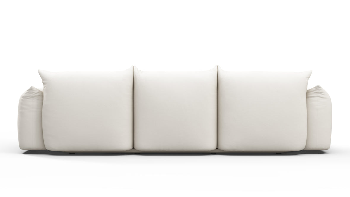 Marenco Outdoor - Marenco Outdoor Three Seater Sofa, Soft White Performance Weave