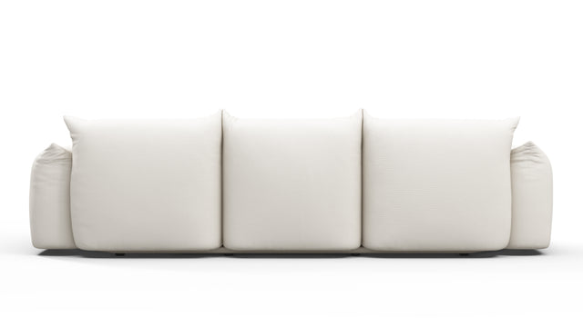 Marenco Outdoor - Marenco Outdoor Three Seater Sofa, Soft White Performance Weave