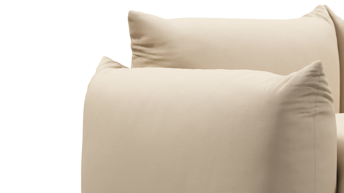 Marenco Outdoor - Marenco Outdoor Two Seater Sofa, Latte Performance Weave