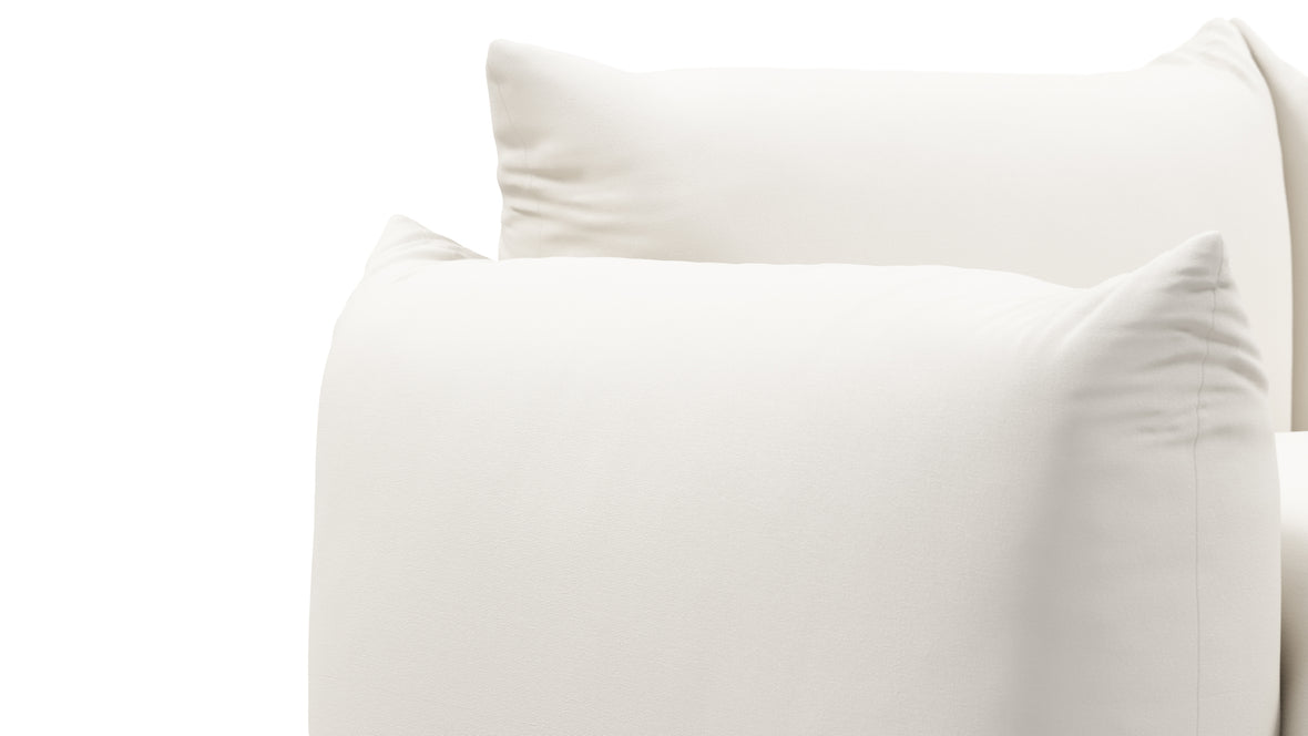 Marenco Outdoor - Marenco Outdoor Two Seater Sofa, Soft White Performance Weave