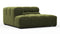 Tufty - Tufty Module, Deep Left Corner Half, Thyme Luxe Velvet
