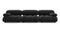 Bellini Outdoor - Mario Bellini Outdoor Three Seater Sofa, Black Performance Weave
