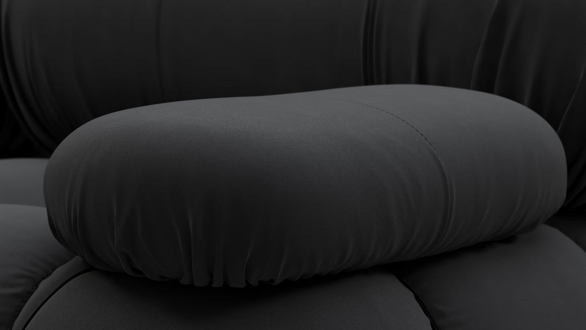 Bellini Outdoor - Mario Bellini Outdoor Two Seater Sofa, Black Performance Weave
