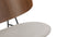 The Penguin - The Penguin Lounge Chair, Wheat Gray Cashmere Wool and Walnut