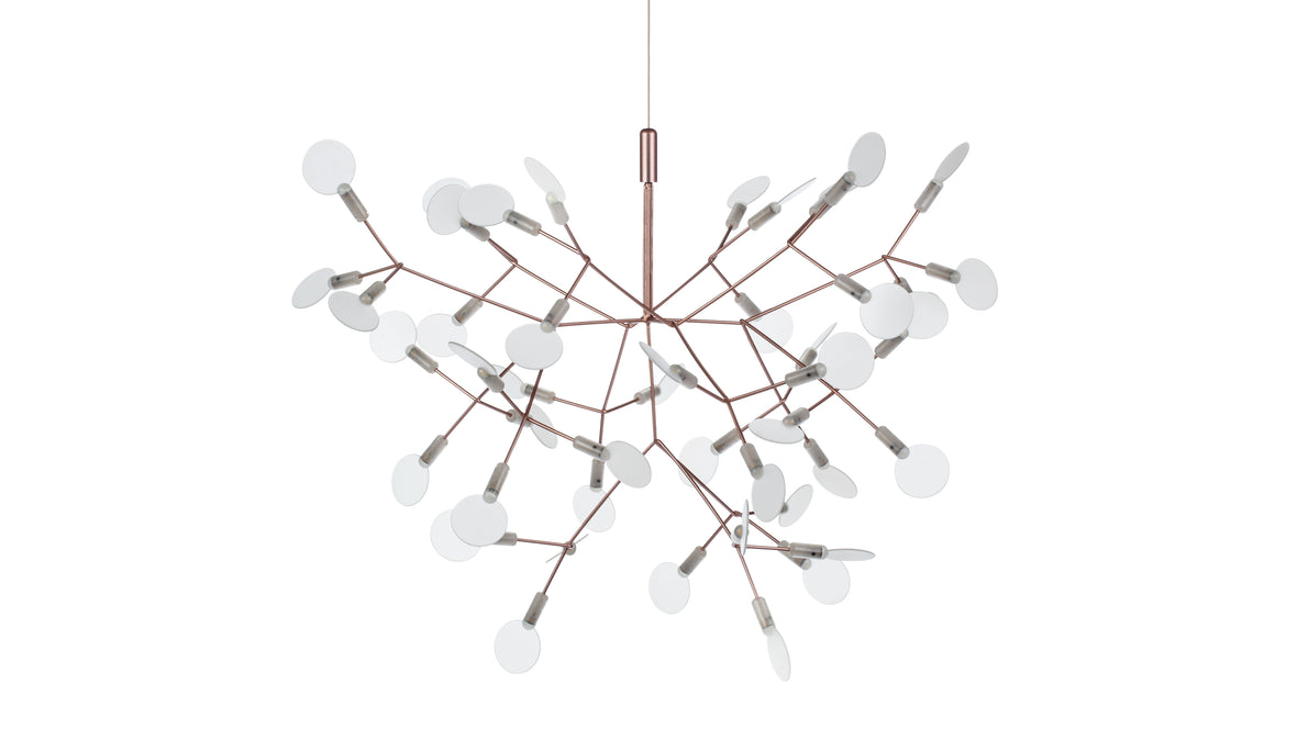 Heracleum - Heracleum III Chandelier, Small, Copper