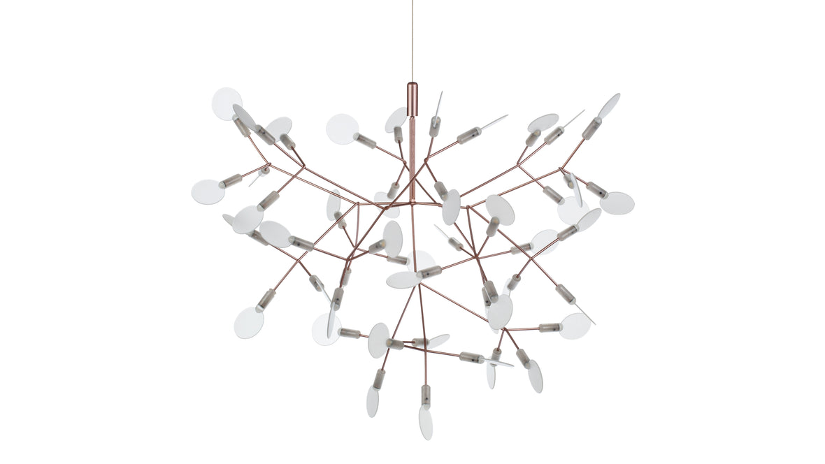 Heracleum - Heracleum III Chandelier, Small, Copper