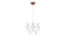Heracleum - Heracleum III Chandelier, Small, Copper