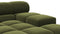 Tufty - Tufty Sectional, Right Corner, Thyme Luxe Velvet