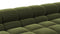 Tufty - Tufty Sectional, U Shape, Thyme Luxe Velvet