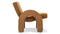 Arcata - Arcata Lounge Chair, Caramel Plush Velvet