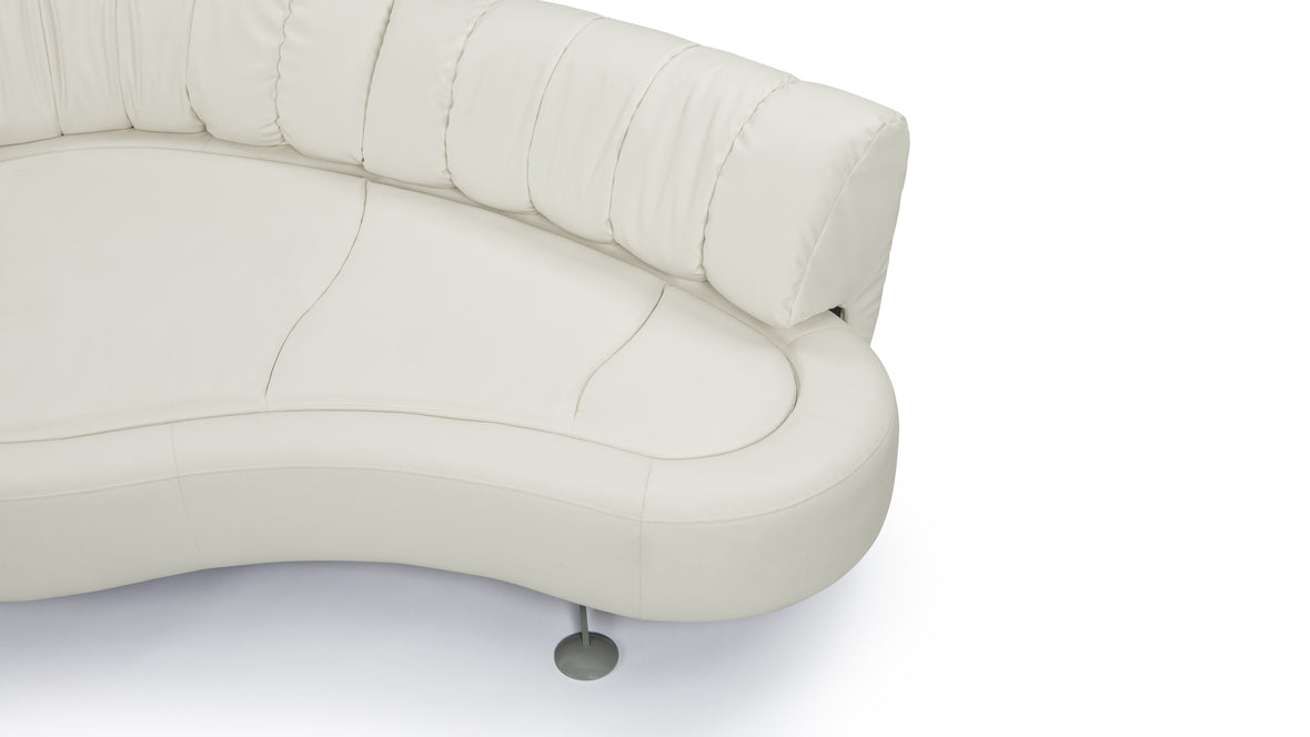 DS 164 - DS 164 Sofa, Cream Vegan Leather