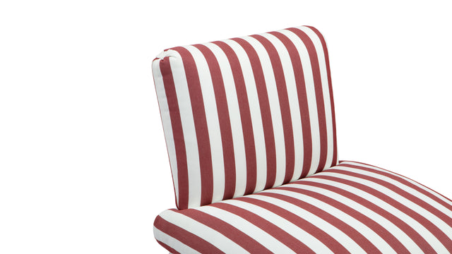 Pillow - Pillow Indoor/Outdoor Chair, Red Stripe