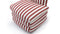 Pillow - Pillow Indoor/Outdoor Chair, Red Stripe