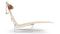 Lea - Lea Wicker Lounge Chair, Tan Premium Leather