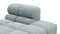 Tufty - Tufty Module, Right End, Armless, Cerulean Chenille