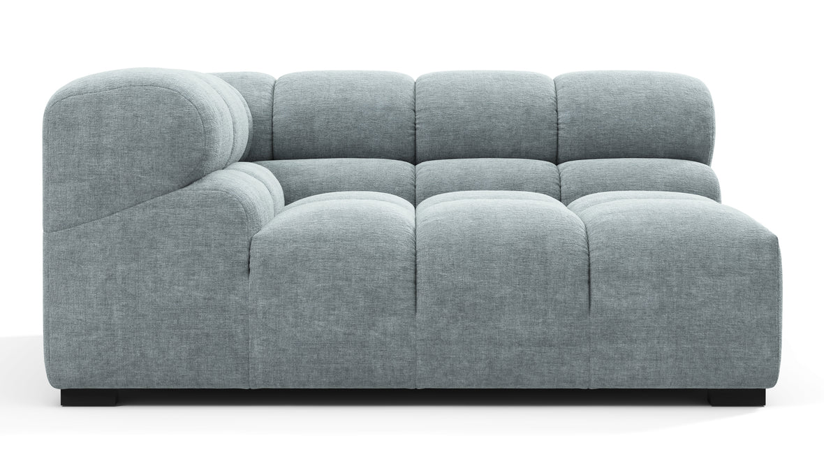 Tufty - Tufty Module, Large Left Corner, Cerulean Chenille
