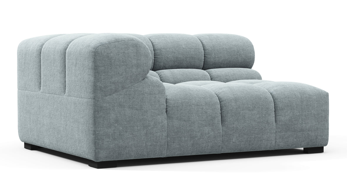 Tufty - Tufty Module, Large Left Corner, Cerulean Chenille