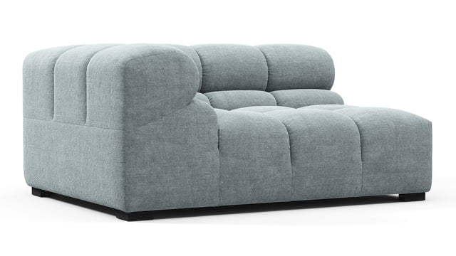 Tufty - Tufty Module, Large Left Corner, Cerulean Chenille