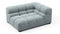 Tufty - Tufty Module, Large Right Corner, Cerulean Chenille