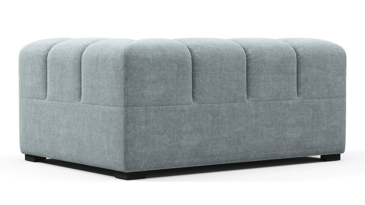 Tufty - Tufty Module, Large Right Corner, Cerulean Chenille
