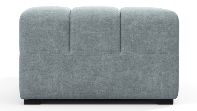 Tufty - Tufty Module, Left Corner Half, Cerulean Chenille