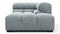 Tufty - Tufty Module, Right Corner Half, Cerulean Chenille