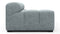 Tufty - Tufty Module, Extra Large Left Arm, Cerulean Chenille