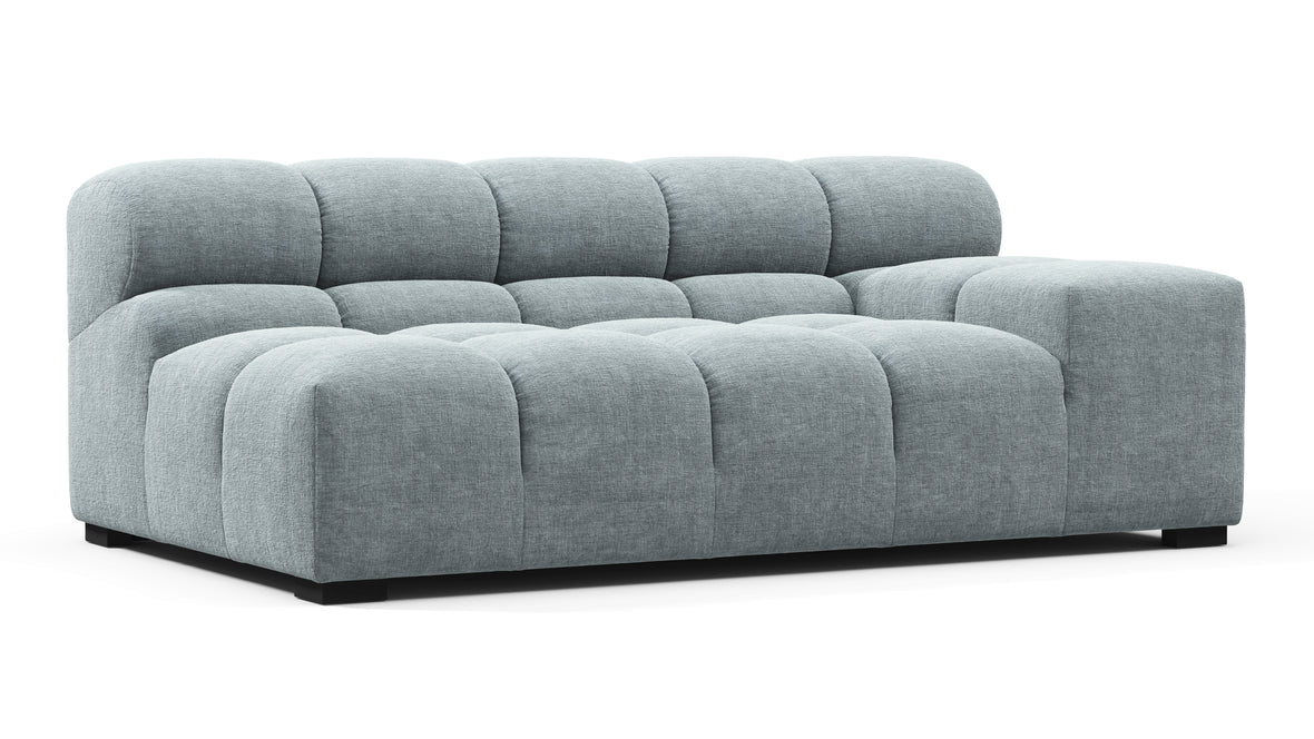 Tufty - Tufty Module, Extra Large Right Arm, Cerulean Chenille