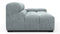 Tufty - Tufty Module, Extra Large Right Arm, Cerulean Chenille
