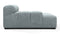 Tufty - Tufty Module, Deep Left Arm, Cerulean Chenille
