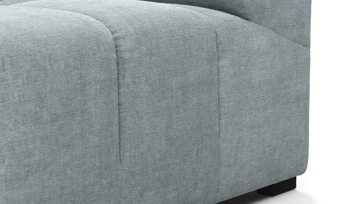 Tufty - Tufty Module, Deep Right Arm, Cerulean Chenille