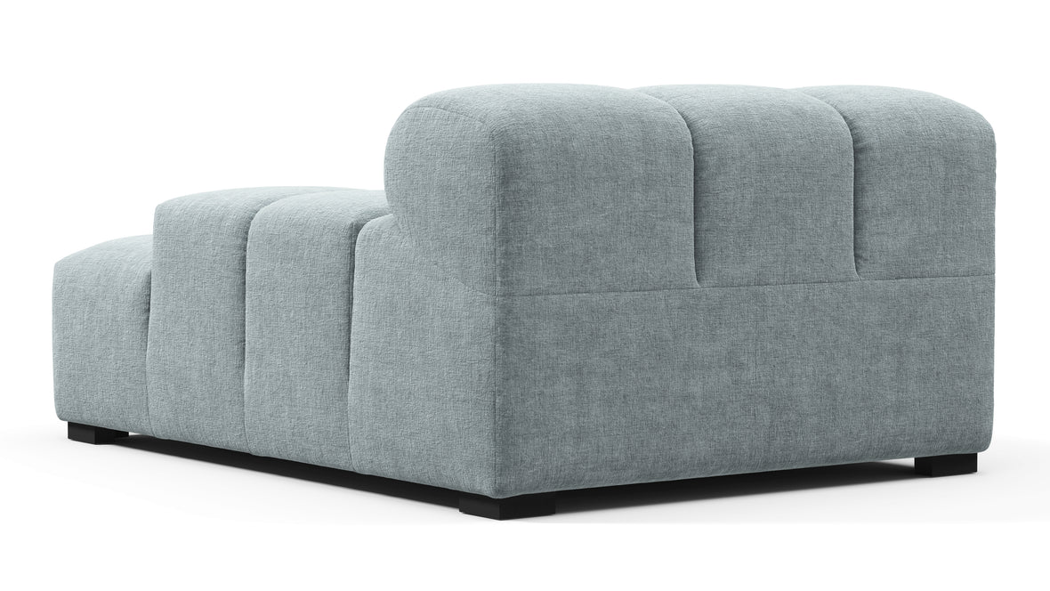 Tufty - Tufty Module, Deep Right Arm, Cerulean Chenille