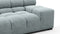 Tufty - Tufty Sectional, Extra Large Right Corner, Cerulean Chenille