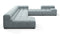 Tufty - Tufty Sectional, Extra Large Right Corner, Cerulean Chenille