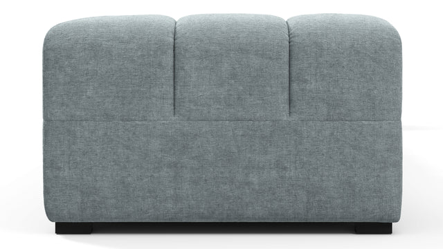 Tufty - Tufty Sectional, Large, Right Chaise, Cerulean Chenille