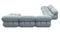 Bellini Large Sectional - Mario Bellini Large Sectional, Left Corner, Cerulean Chenille