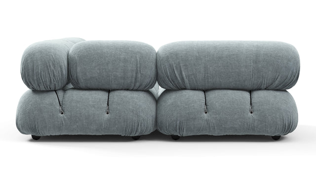 Bellini Sectional - Mario Bellini Sectional, Small Left Corner, Cerulean Chenille