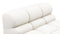 Tufty Outdoor - Tufty Outdoor Module, Armless, Soft White Performance Weave