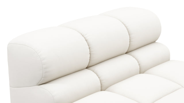 Tufty Outdoor - Tufty Outdoor Module, Armless, Soft White Performance Weave