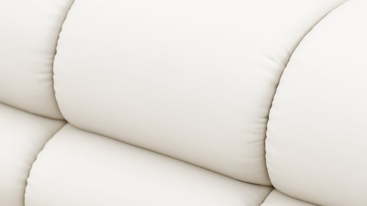 Tufty Outdoor - Tufty Outdoor Module, Armless, Soft White Performance Weave
