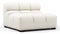 Tufty Outdoor - Tufty Outdoor Module, Armless, Soft White Performance Weave