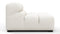 Tufty Outdoor - Tufty Outdoor Module, Armless, Soft White Performance Weave