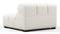 Tufty Outdoor - Tufty Outdoor Module, Armless, Soft White Performance Weave