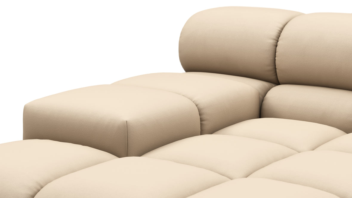 Tufty Outdoor - Tufty Outdoor Module, Deep Large Left Arm, Latte Performance Weave