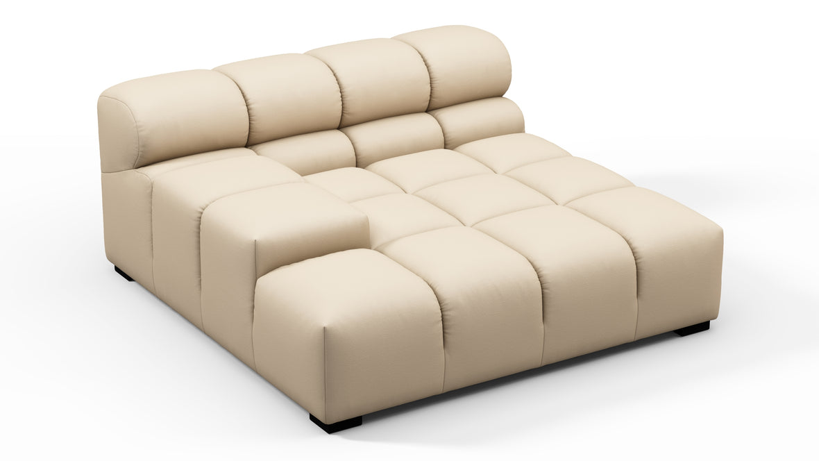 Tufty Outdoor - Tufty Outdoor Module, Deep Large Left Arm, Latte Performance Weave