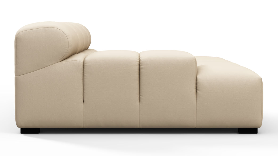 Tufty Outdoor - Tufty Outdoor Module, Deep Large Left Arm, Latte Performance Weave