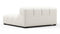 Tufty Outdoor - Tufty Outdoor Module, Deep Large Left Arm, Soft White Performance Weave