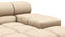 Tufty Outdoor - Tufty Outdoor Module, Deep Large Right Arm, Latte Performance Weave